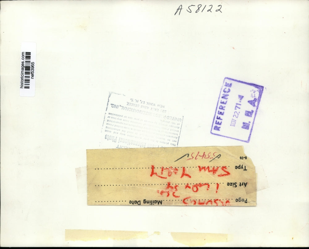 1971 Press Photo Sam Yorty Addressing International Platform Association in D.C.