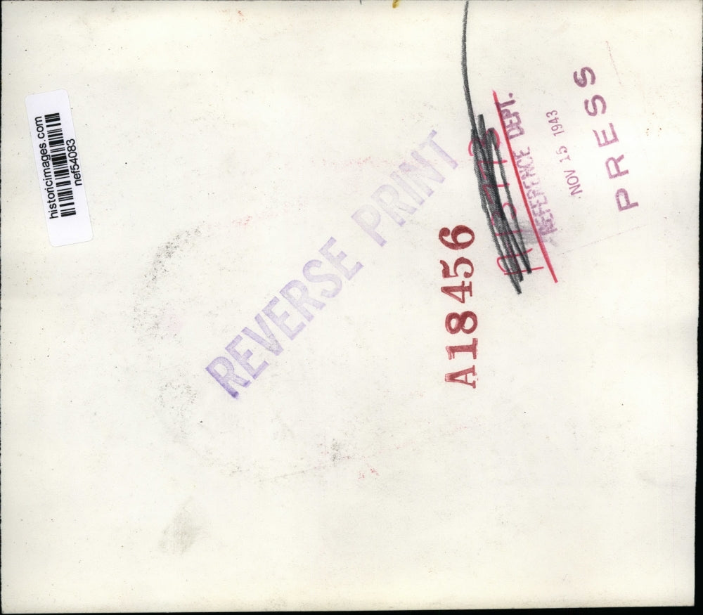 1943 Press Photo Army Memorial - nef54083