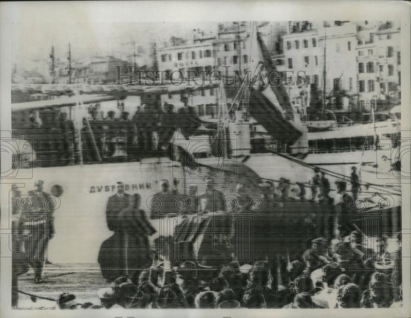 Load image into Gallery viewer, 1934 Press Photo King Alexander of Yugoslavia Funeral Services, Marseilles
