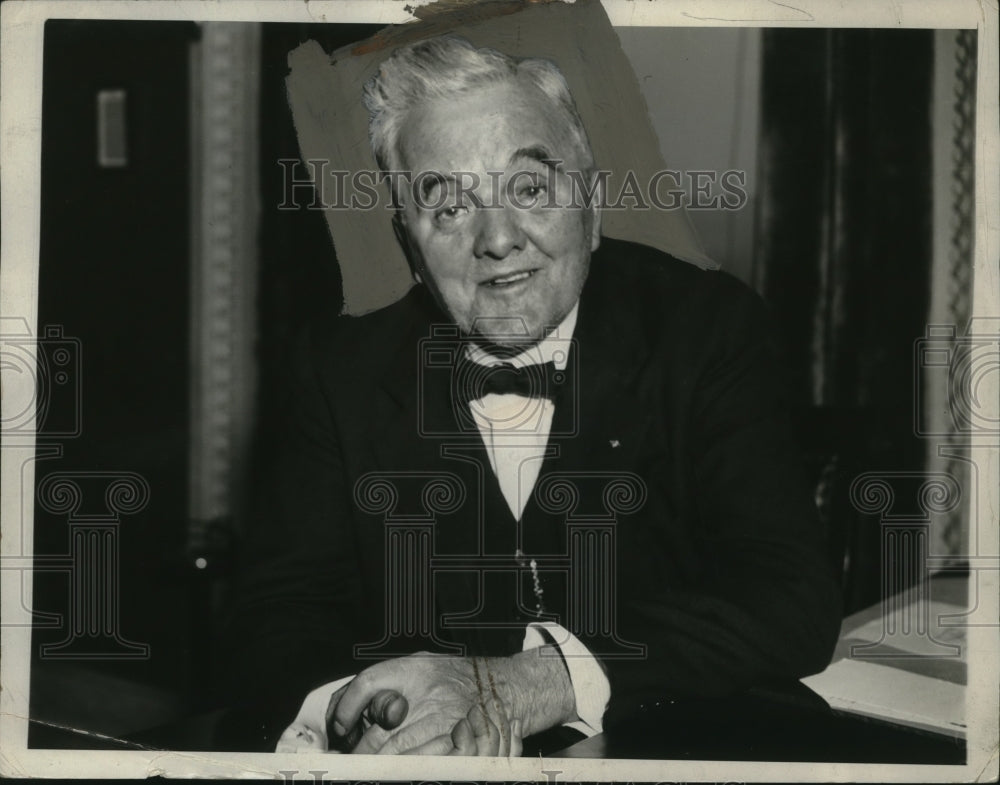 1936 Press Photo Norris on TVA Supreme decision favorable - nef54157