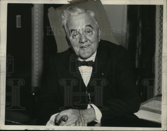 1936 Press Photo Norris on TVA Supreme decision favorable - nef54157