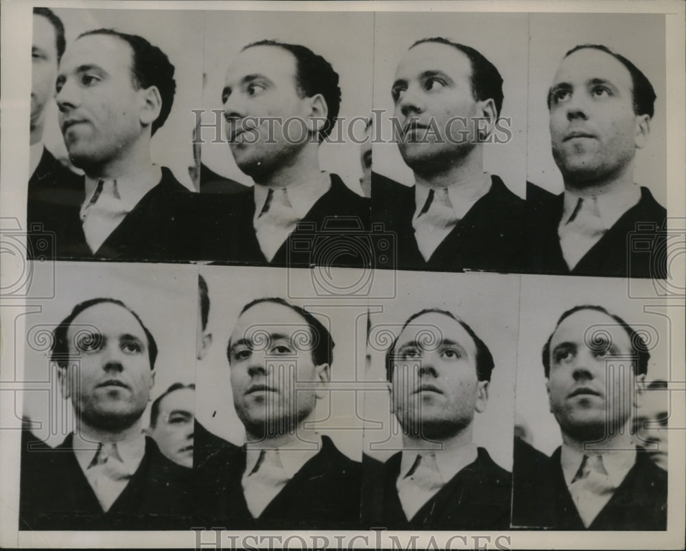 1936 Press Photo John F. Iorenza Confessed Flayer of Nancy Evans Litterton