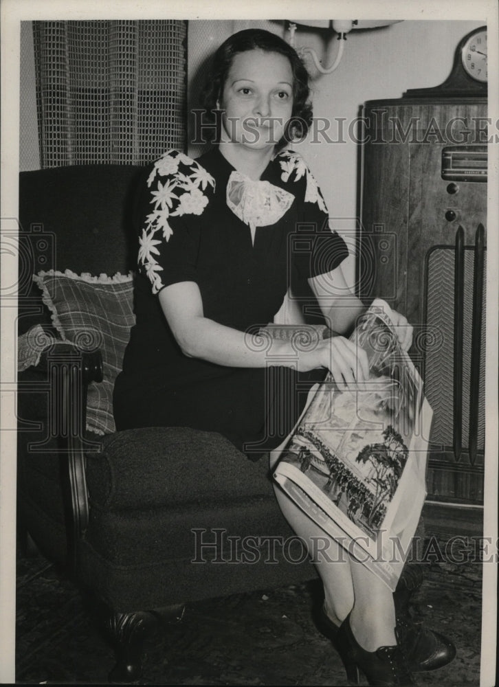 1939 Press Photo Adele Gay Must Marry Within Year or Lose Father's Inheritance