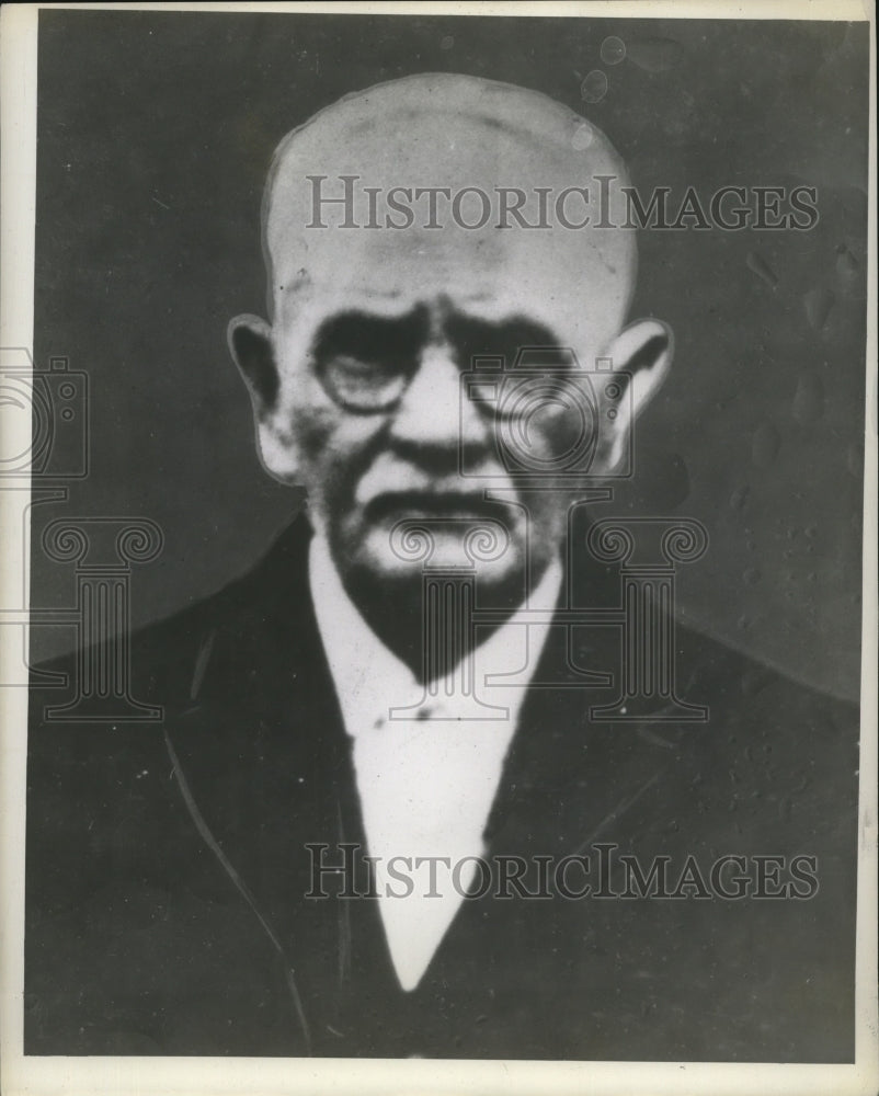 1939 Press Photo Andrew Johnson Wrather, Murder victim of Mrs. Enoch Wrather