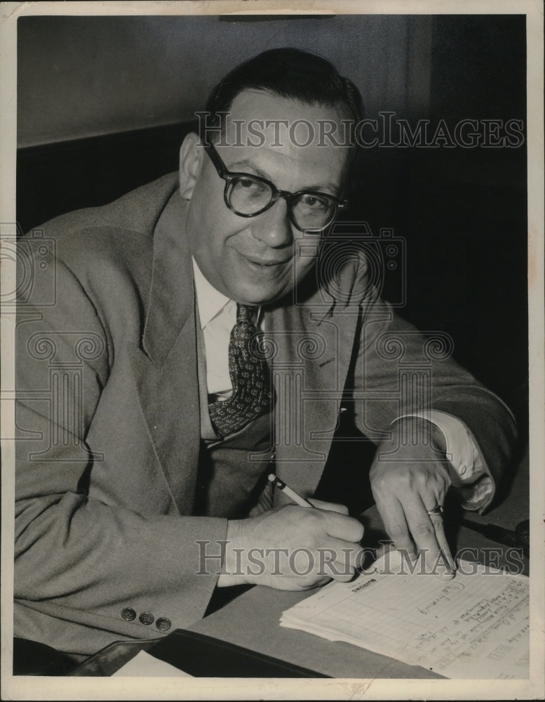 1948 Press Photo Howard B. Klein of Burrows, Ohio - nef54324