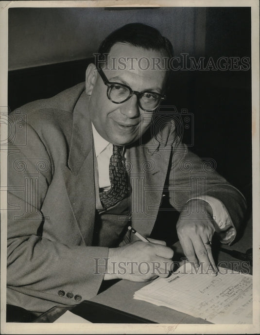 1948 Press Photo Howard B. Klein of Burrows, Ohio - nef54324