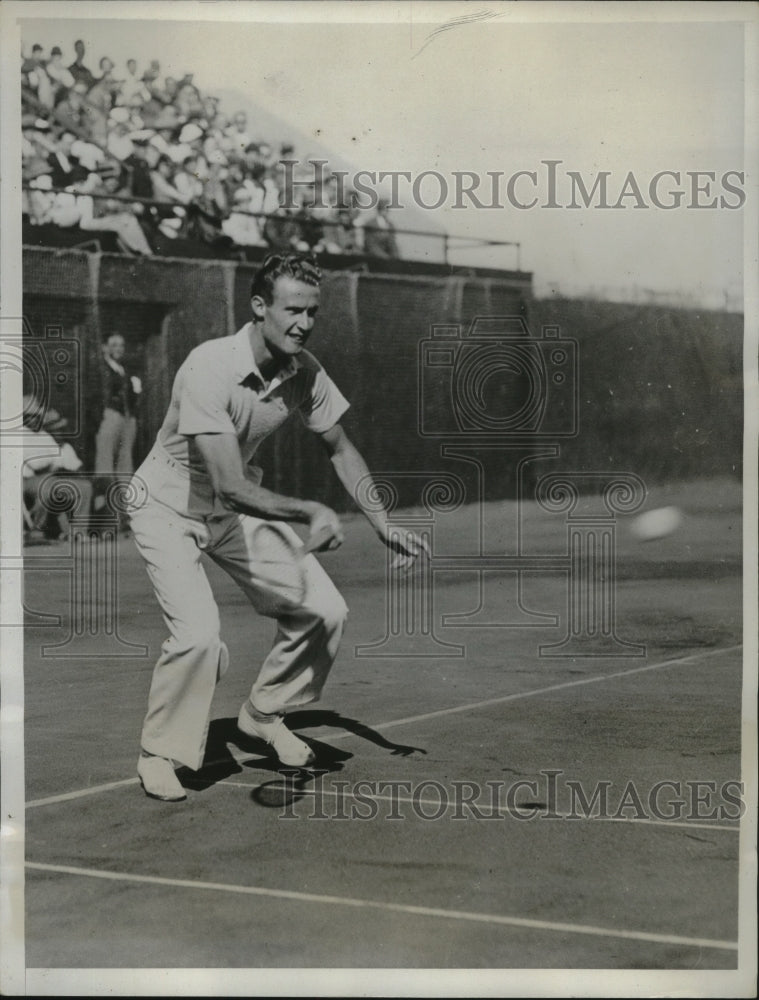 1934 Press Photo Lester E.Stiedeb wins in Bermuda Amateur Championship T
