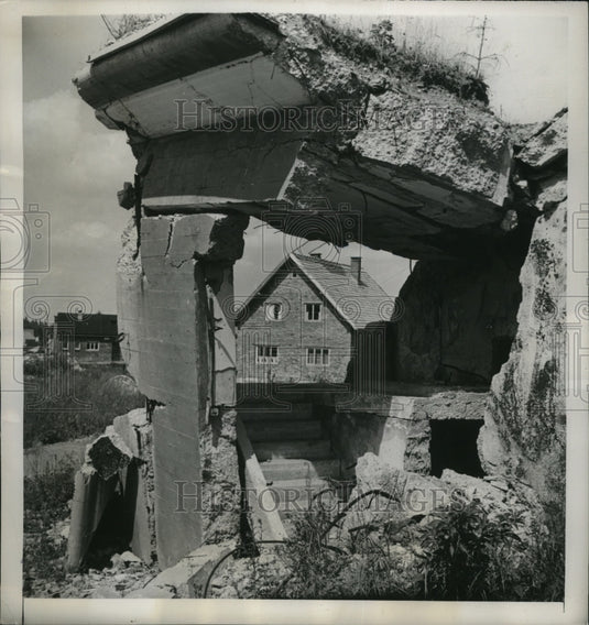 1949 Press Photo Site of a wartime dynamite plant turns into a community