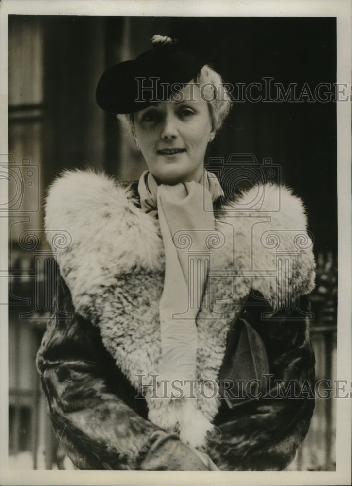 1939 Press Photo Ms.Nora Cleather Assistant Secretary of All England Club- Historic Images