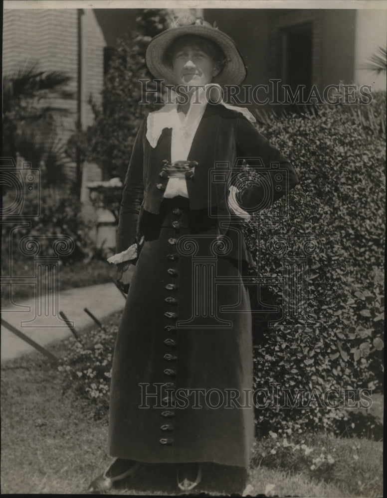 1922 Press Photo Florence Sutton, Tennis Player- Historic Images