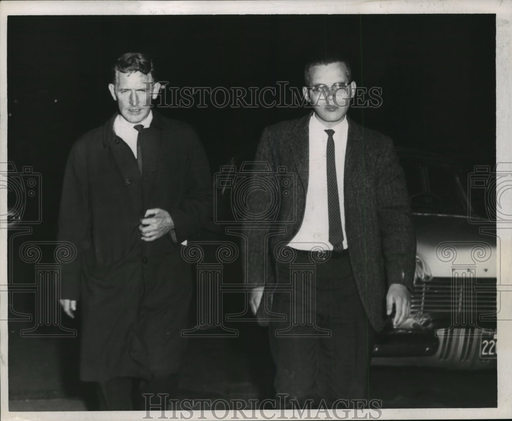 1962 Press Photo Jurvis Son of Mrs Ann Slesers Found Her Body & Called Police