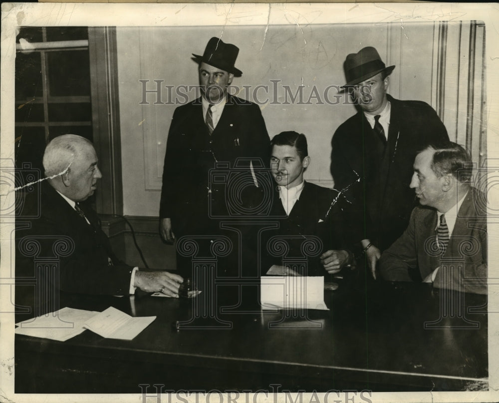 1935 Press Photo Alexander Kaminski, Murdered Springfield Prison Guard