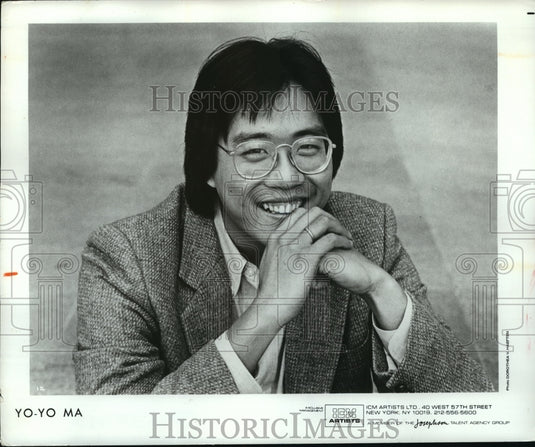 Press Photo Yo-Yo Ma, Cellist - nef54878