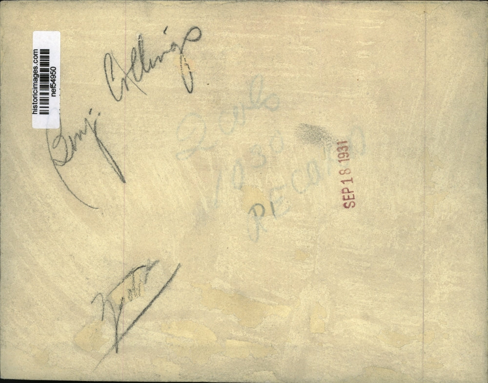 1931 Press Photo Benjamin Collings Yacht Murder Scene - nef54950