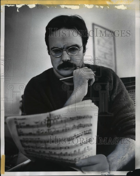 1980 Press Photo Dr Cory Schemmer's Rock-Jazz Opera "Phause" World Premiere