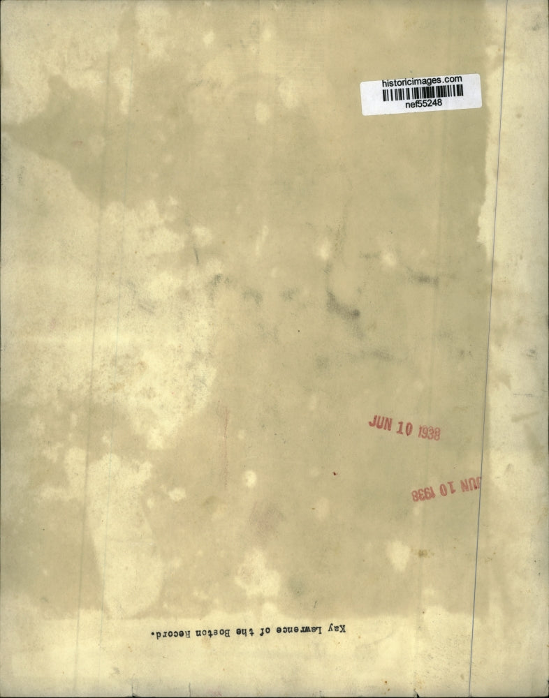 1938 Press Photo Kay Lawrence of the Boston Record - nef55248