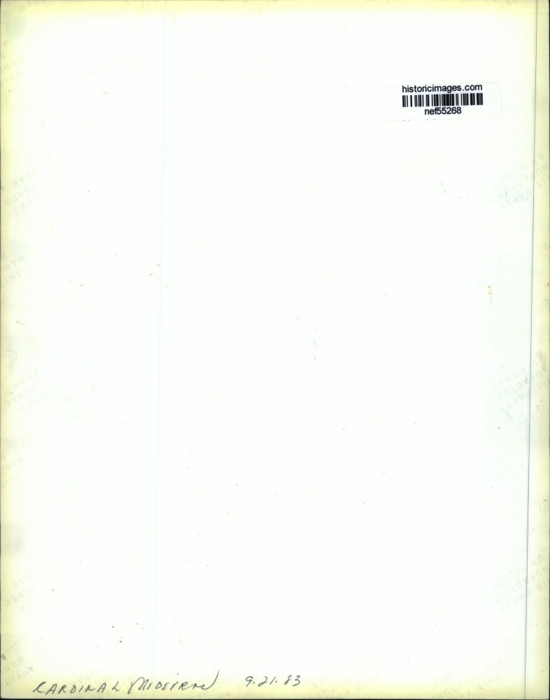 1933 Press Photo Cardinal Miderrnd - nef55268