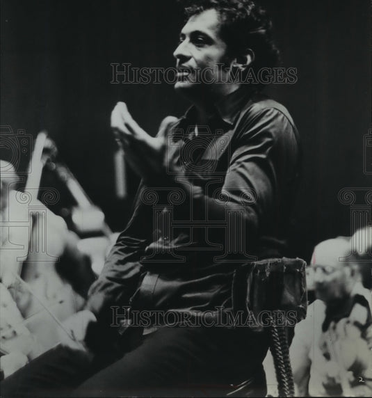 1975 Press Photo Zubin Mehta - nef55290