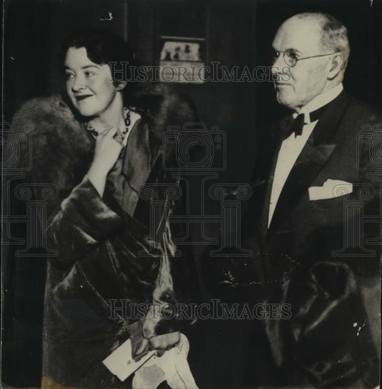 1933 Press Photo Rhoda Tanner Doubleday, Harold O. McCormick - nef55363