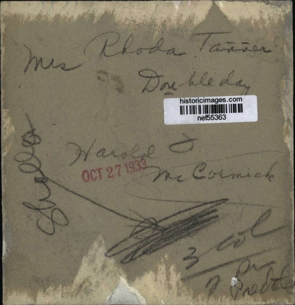 1933 Press Photo Rhoda Tanner Doubleday, Harold O. McCormick - nef55363