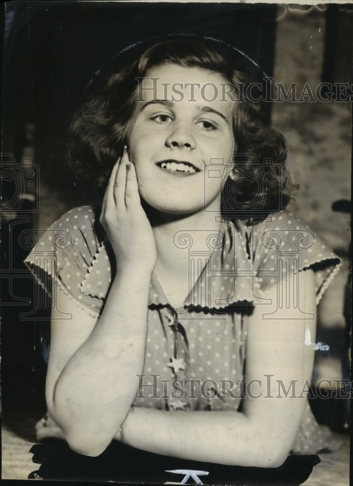 1939 Press Photo Barbara Carroll - nef55656