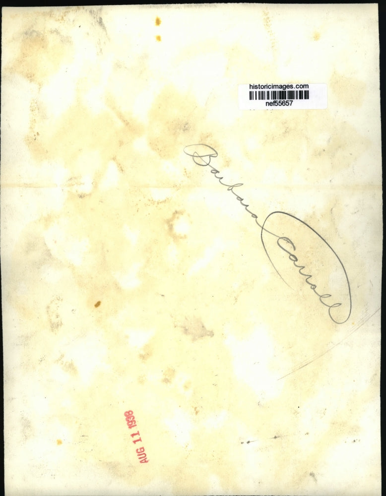 1938 Press Photo Barbara Carroll - nef55657