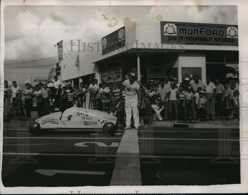 1955 Press Photo Soap Box Derby, Columbus, Georgia - nef55746- Historic Images