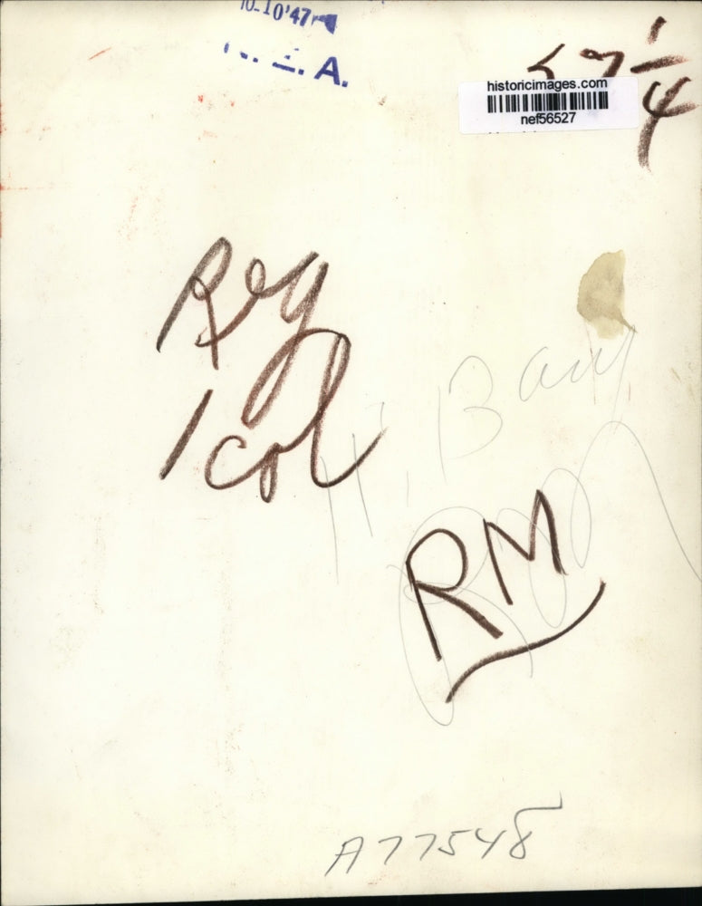 1947 Press Photo Marjerette Gray Crabtree of Bandit Ring, Biloxi, Mississippi