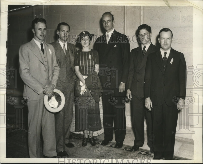 Load image into Gallery viewer, 1934 Press Photo Young Democratic Clubs of America Leaders in Washington, D.C.
