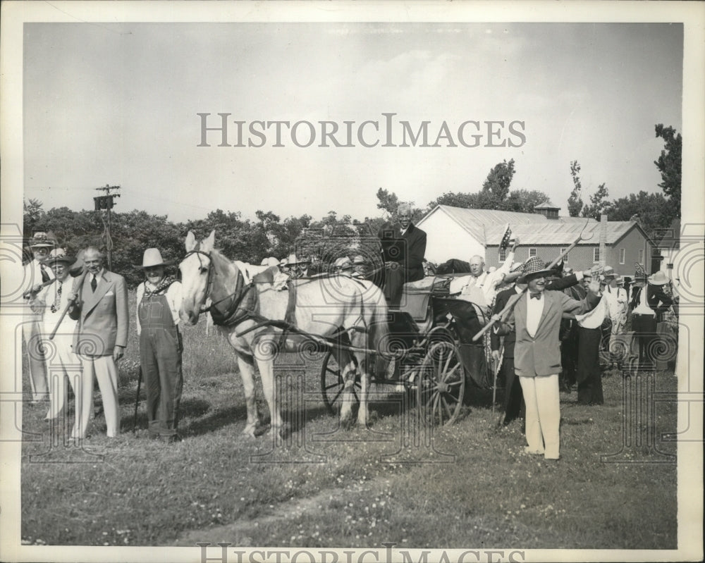 1937 Press Photo Annual Meeting of Alfalfa Club, Frederick, Maryland - nef56929