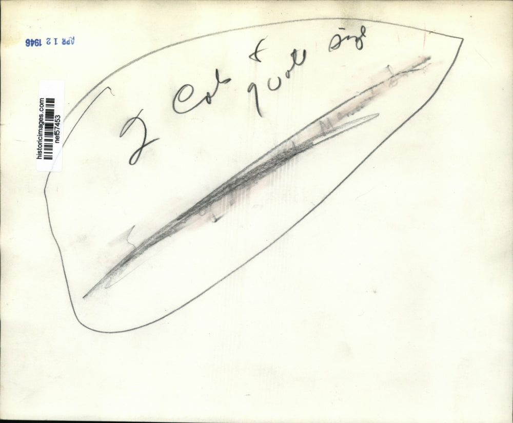 1949 Press Photo Unknown Residential Home - nef57453