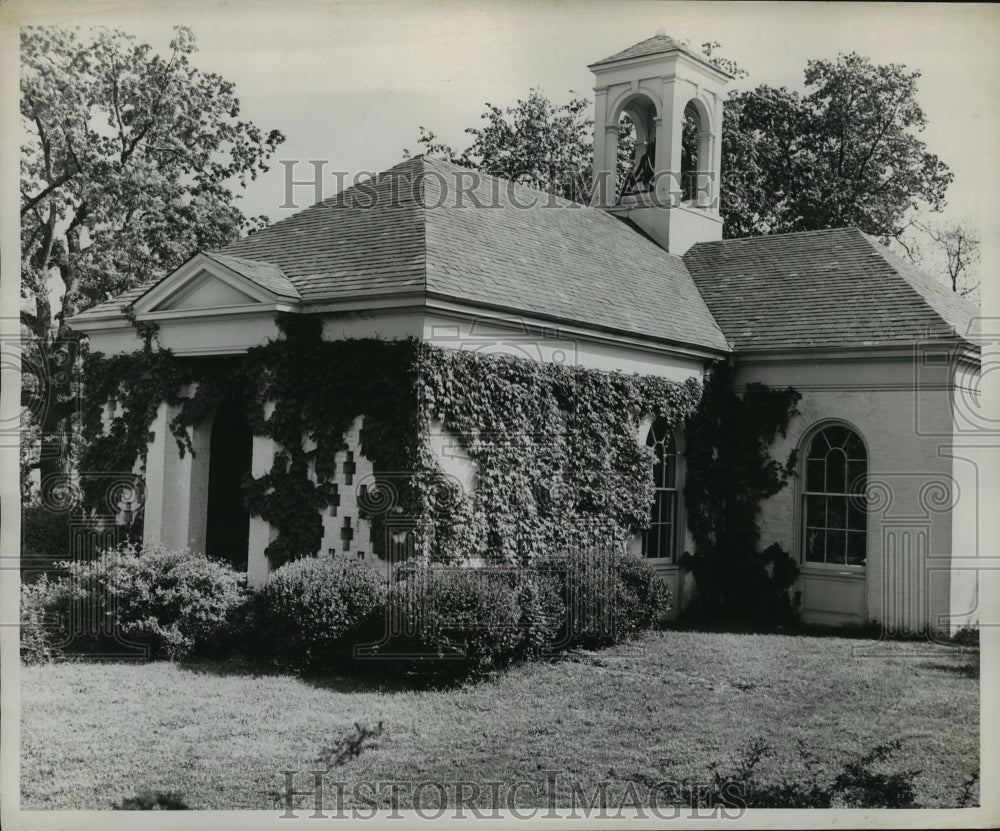 1946 Press Photo Warm Springs chapel, Georgia - nef57625