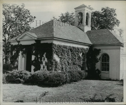 1946 Press Photo Warm Springs chapel, Georgia - nef57625