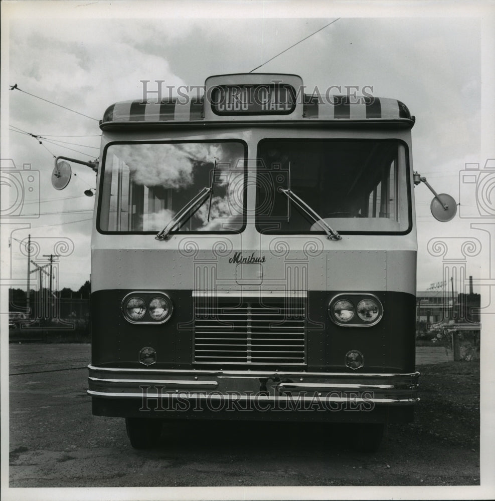 1940 Press Photo Mini Bus - nef57662