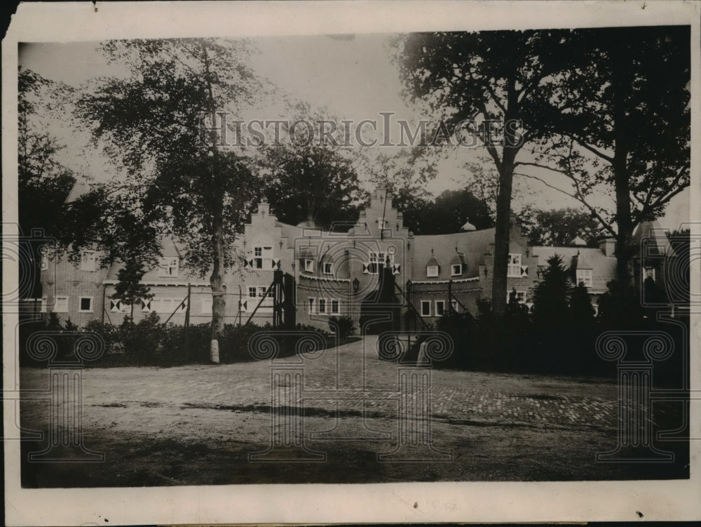 1922 Press Photo Home of Ex-Kaiser in Holland - nef57670