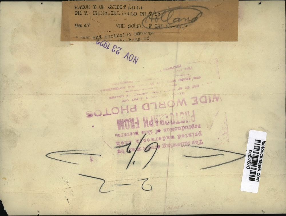 1922 Press Photo Home of Ex-Kaiser in Holland - nef57670