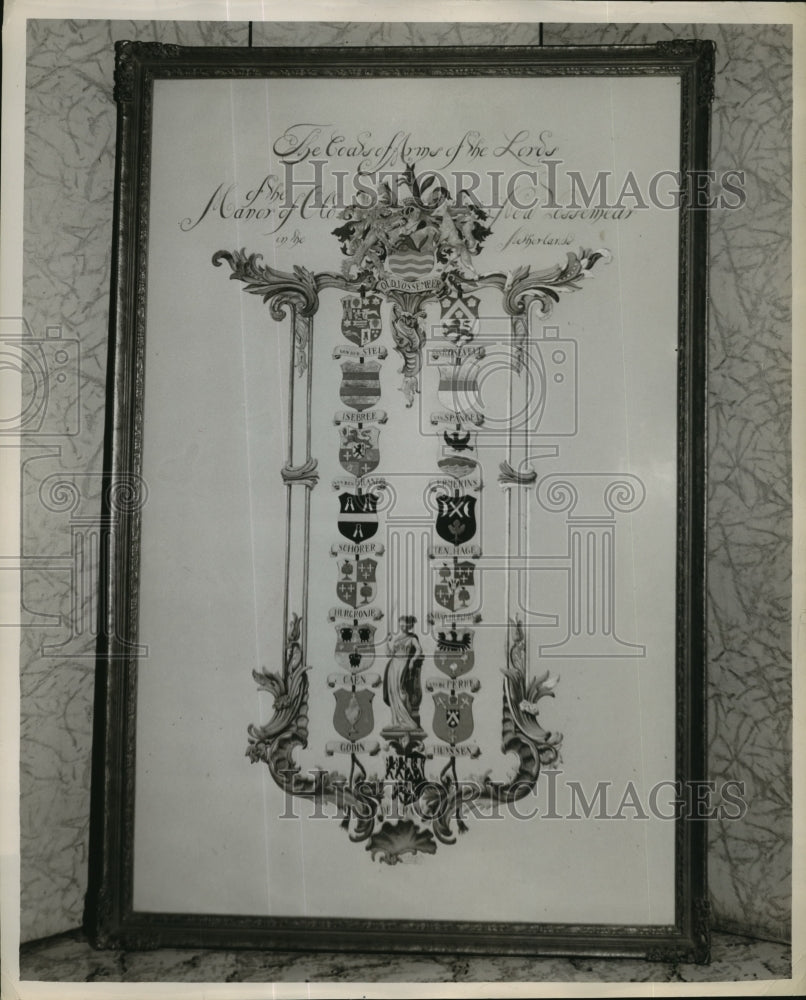 Undated Press Photo Painting - nef58344