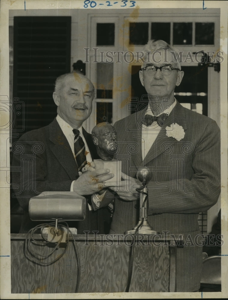 1953 Press Photo Warm Springs Memorial - nef58348