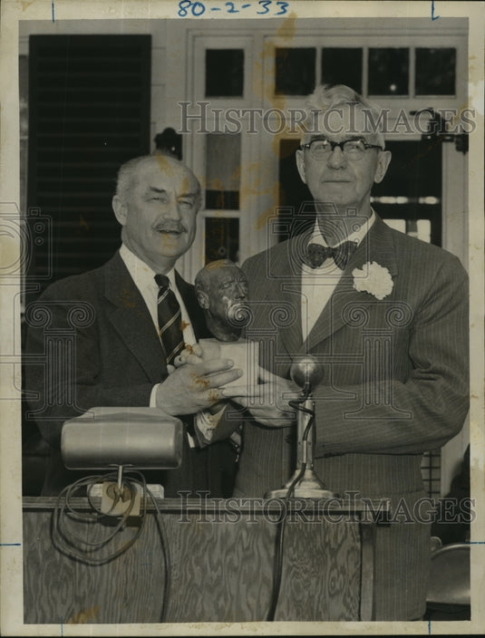 1953 Press Photo Warm Springs Memorial - nef58348