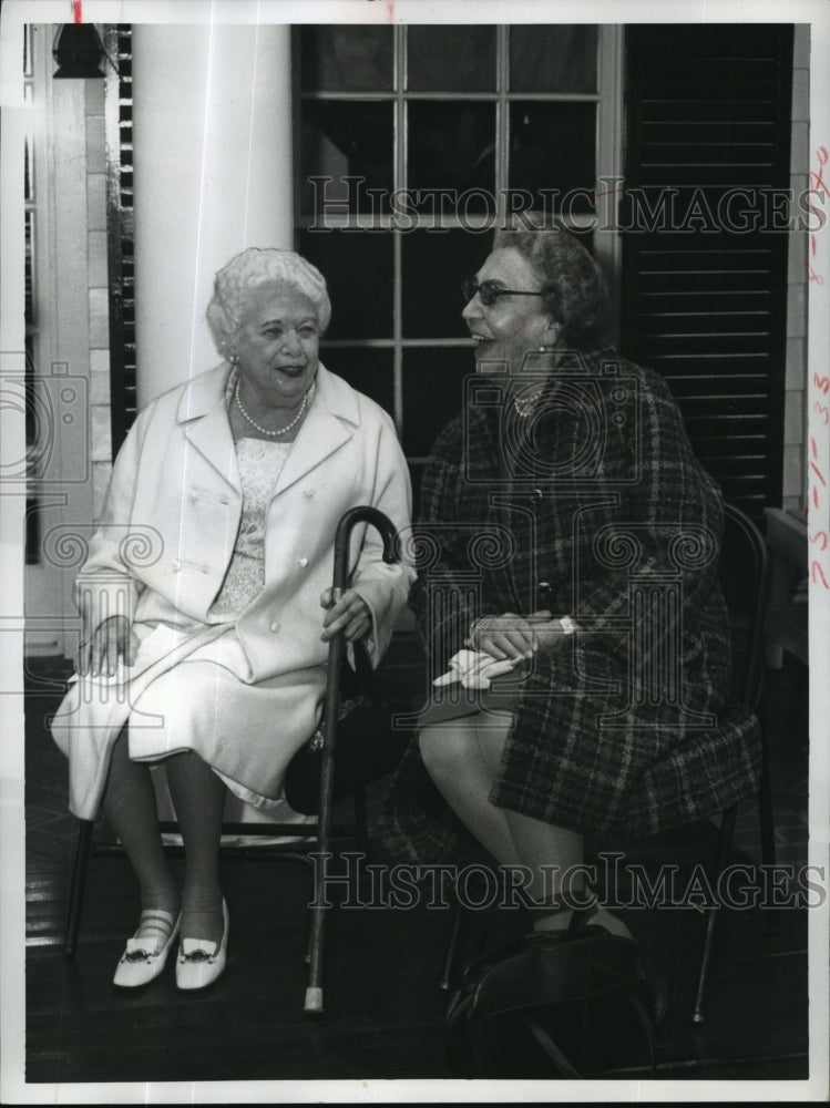1970 Press Photo Ceremony marking 25th year of President Roosevelt's death