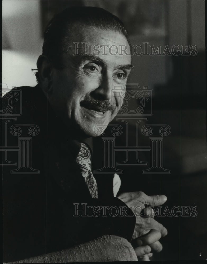 1976 Press Photo Claudio Arrau to give a Symphony Hall recital - nef58380