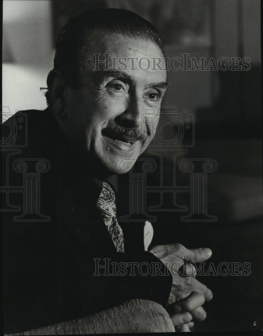 1976 Press Photo Claudio Arrau to give a Symphony Hall recital - nef58380