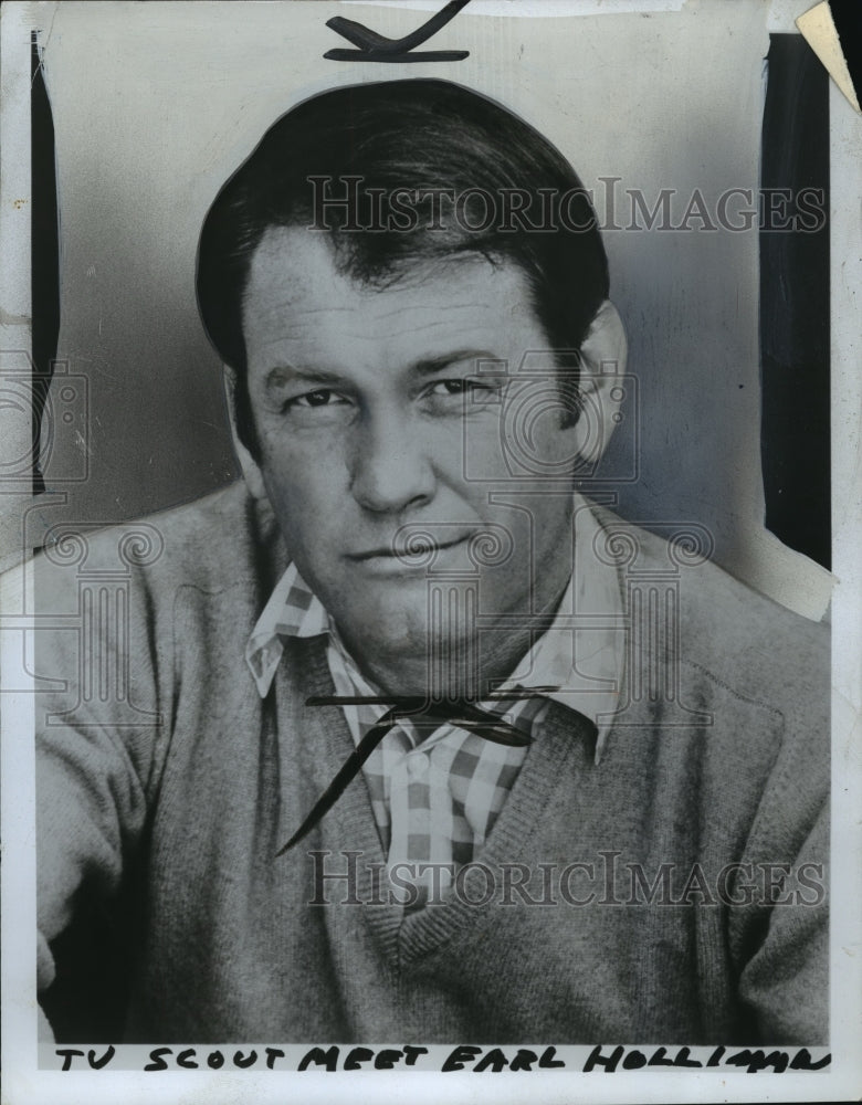 1970 Press Photo Actor Earl Holliman - nef58463