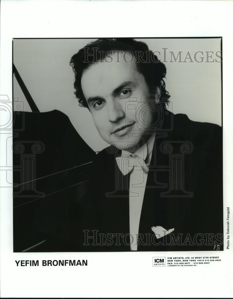 Load image into Gallery viewer, Press Photo Pianist Yefim Bronfman - nef58591
