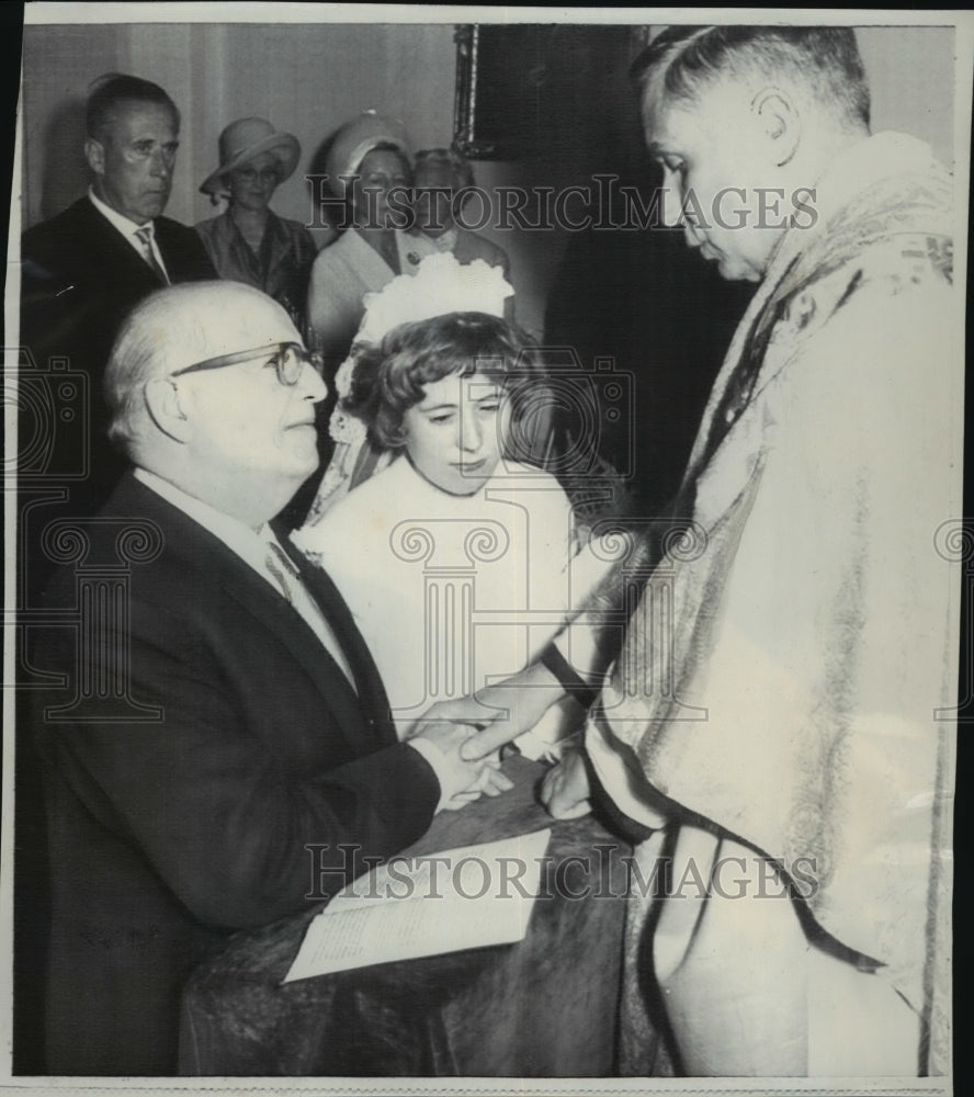 1969 Press Photo Josef Krips weds Baroness Harietta Prochazka- Historic Images