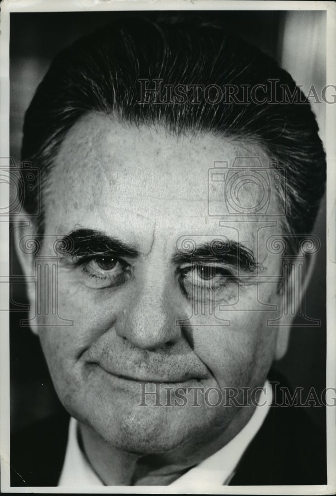 1974 Press Photo John J. Sirica may assign some Watergate trials to himself