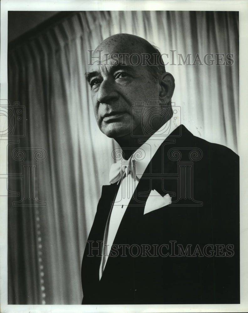 1972 Press Photo William Steinburg conducts two all BRAHMS programs - nef58948