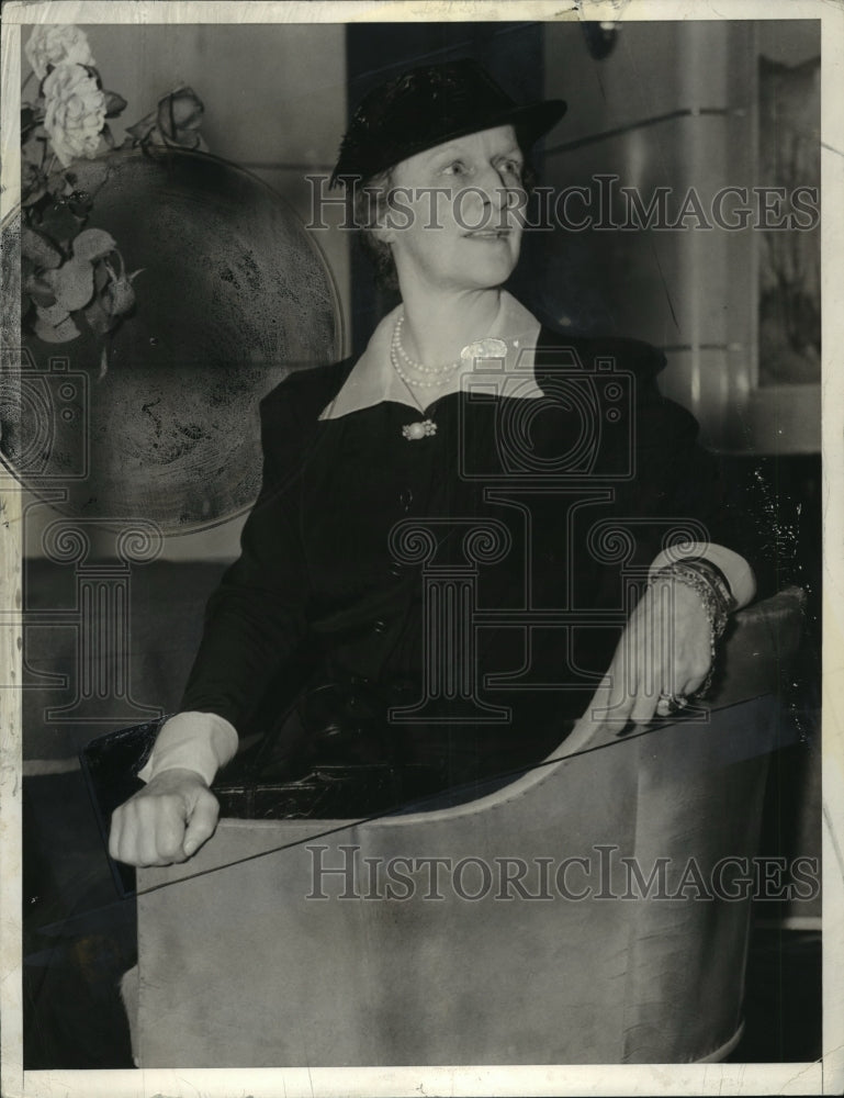 1939 Press Photo Lady Nancy Astor first member of Parliament - Historic Images