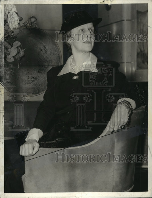1939 Press Photo Lady Nancy Astor first member of Parliament - Historic Images