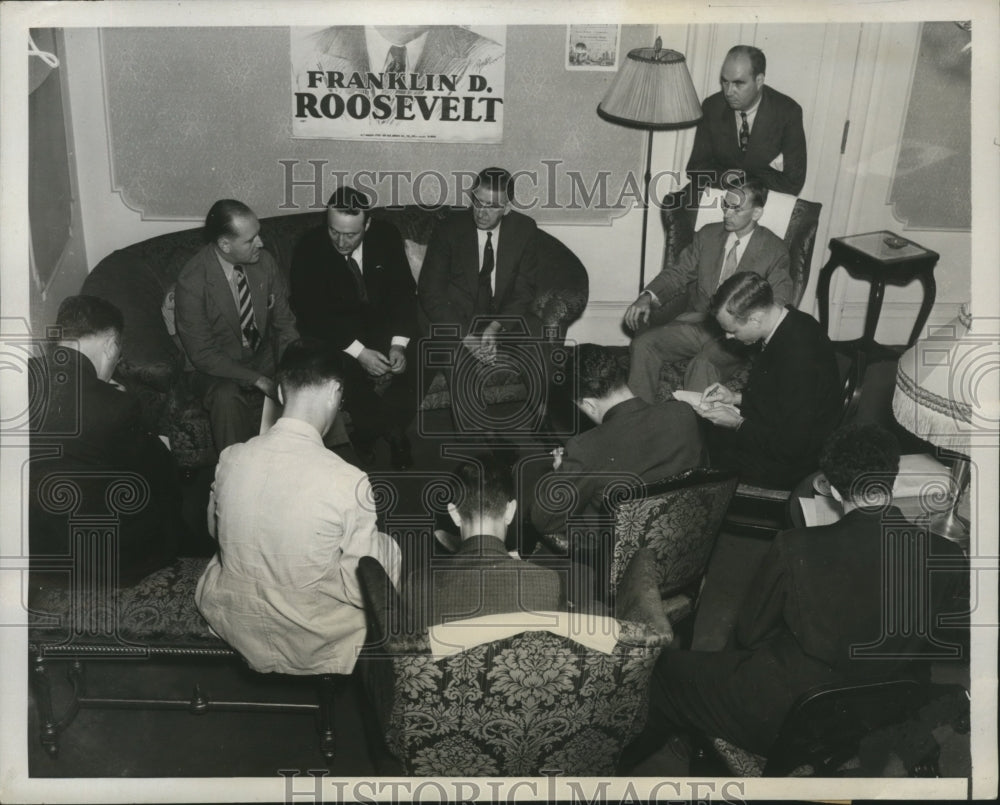 1938 Press Photo Official in the Inquiry into the Holmesburg Prison Deahs